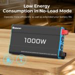 Renogy 1000W Pure Sine Wave Inverter with Remote
