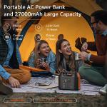 SinKeu 27000mAh Portable Power Station for Outdoor Use