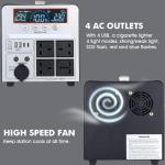 Portable 1000W Power Station with USB and AC Outlets