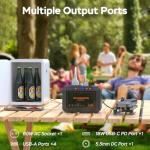 MARBERO 98Wh Portable Power Station for Outdoor Use