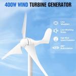 ECO-WORTHY 400W Wind Turbine Generator Power Kit