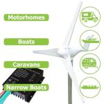 300W Low Start Wind Turbine Kit for Off-Grid