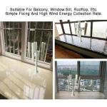 ZHOZHUT 35W Vertical Axis Wind Turbine Generator