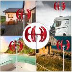 Zimuney 1000W 12V/24V Wind Turbine Generator Kit