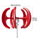 Zimuney 1000W 12V/24V Wind Turbine Generator Kit