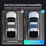 Renogy 200W 24V N-Type High-Efficiency Solar Panel