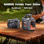 MARBERO 26,400mAh Portable Power Station for Outdoors
