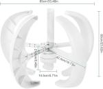 400W-1200W Vertical Wind Turbine Generator Kit