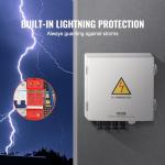 VEVOR 4 String Solar Combiner Box with Surge Protection