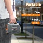 Powkey 100W Portable Solar Power Station