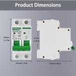 CHENGPI 63A DC Isolator Switch for PV Systems