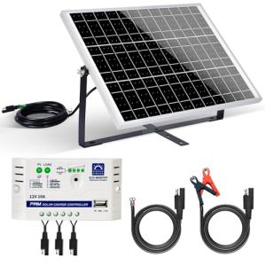 ECO-WORTHY 25W Solar Panel Kit with Accessories