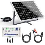 ECO-WORTHY 25W Solar Panel Kit with Accessories