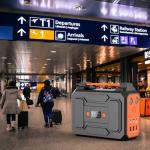 Powkey 100W Portable Solar Power Station