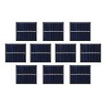 AOSHIKE 10-Pack 3V Micro Solar Panels for DIY
