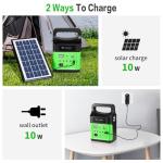Vclpower 20000mAh Solar Power Bank Station