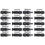 VIVLLEN Solar Panel Connector Cables - 10 Pairs