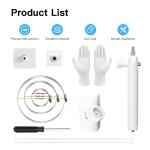 HOLACA Solar Panel Pole Mount Bracket, White