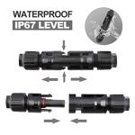 VIVLLEN Solar Panel Connector Cables - 10 Pairs