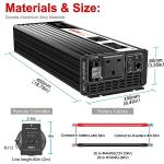 Xijia 3000W Pure Sine Wave Power Inverter