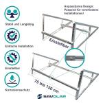 SAVOLAR Adjustable Solar Panel Brackets - Pack of 2