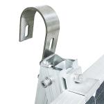 Stainless Steel Solar Panel Holder Hooks (2 Pack)