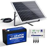 ECO-WORTHY 25W Solar Panel Kit for Off-Grid Use