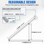 ECO-WORTHY Adjustable Solar Panel Mount Brackets Kit
