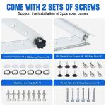 ECO-WORTHY Adjustable Solar Panel Mount Brackets Kit
