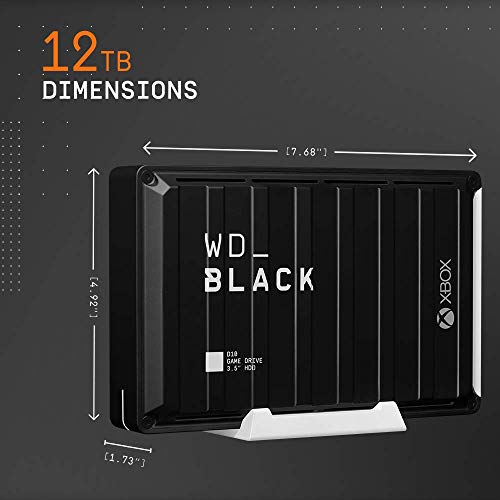 12TB WD BLACK D10 Game Drive for Xbox