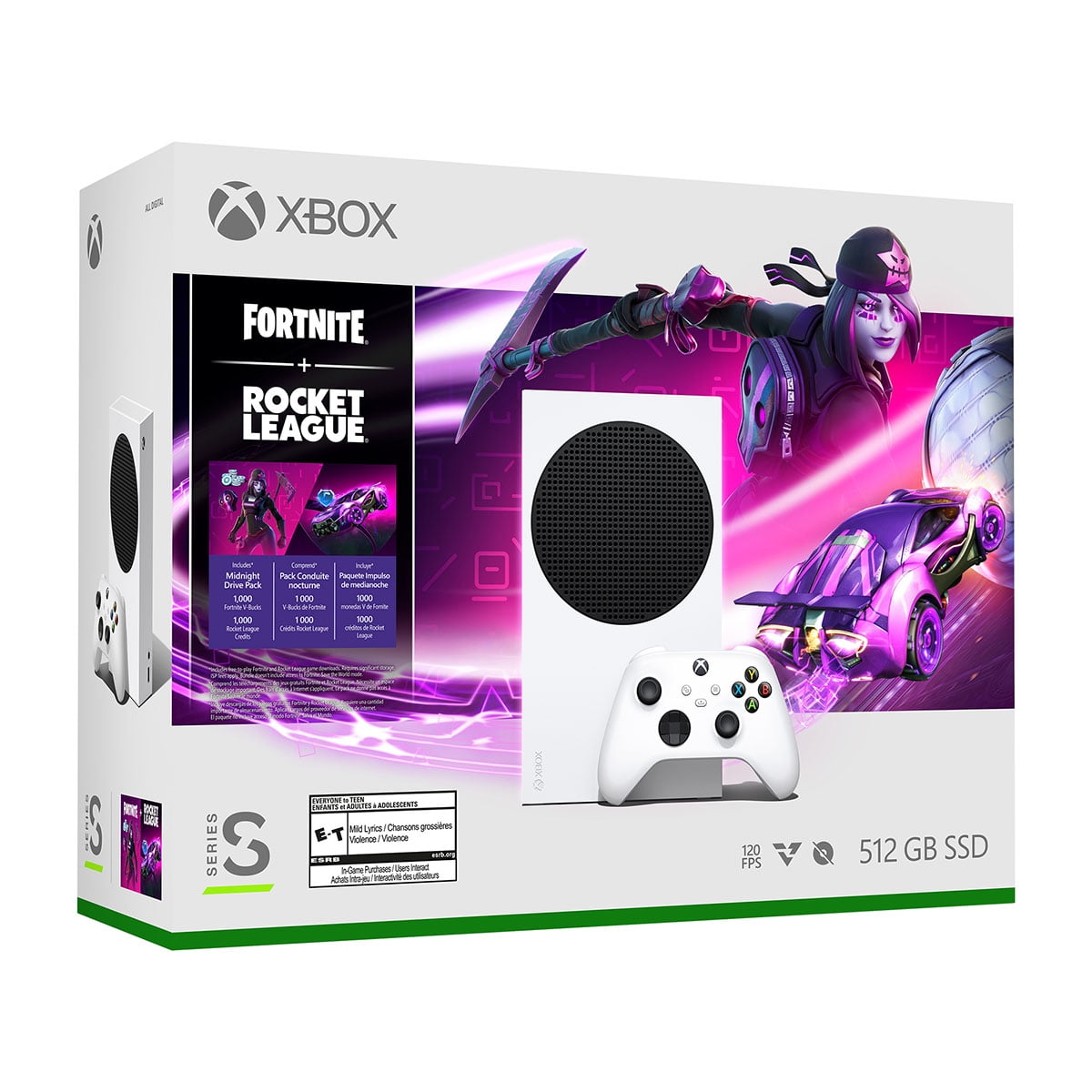 Microsoft Xbox Series S – Fortnite & Rocket League Bundle