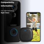 MUBVIEW Wireless Video Doorbell with Camera