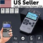64GB Rechargeable Digital Voice Recorder MP3 Player