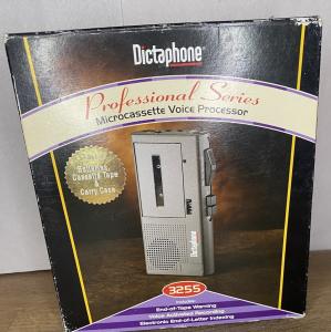 Dictaphone Microcassette Voice Processor Recorder 3255