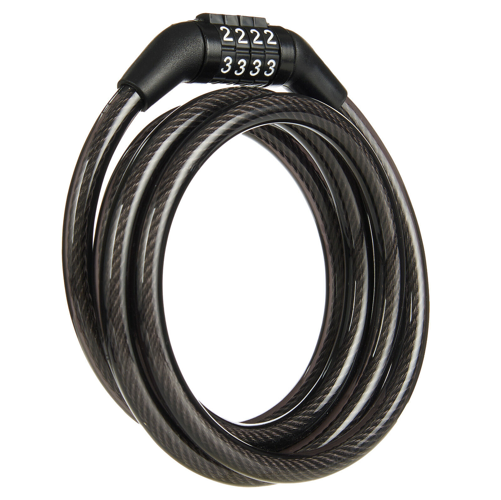 Brink's 4-Dial Steel Cable Bike Lock