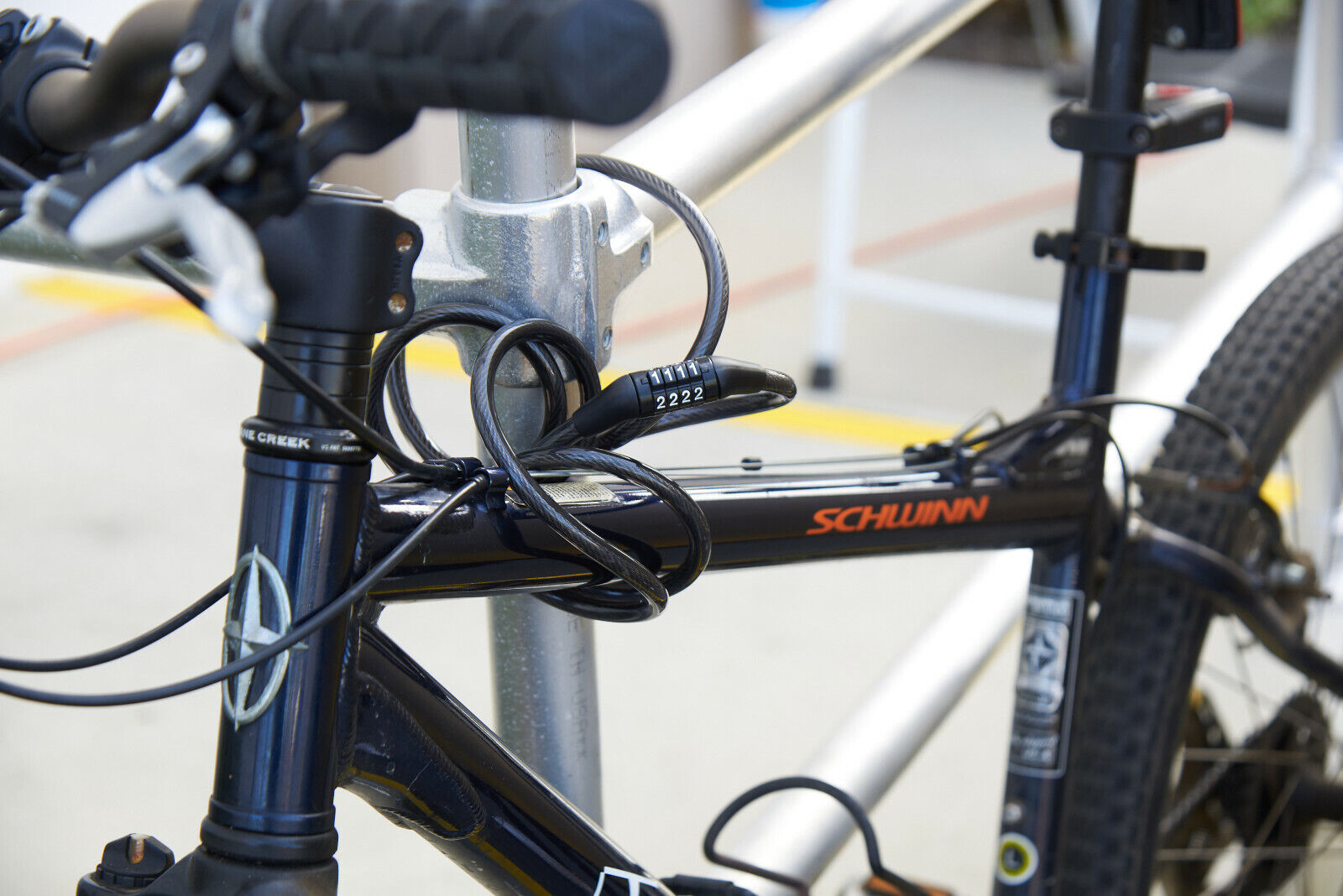 Brink's 4-Dial Steel Cable Bike Lock