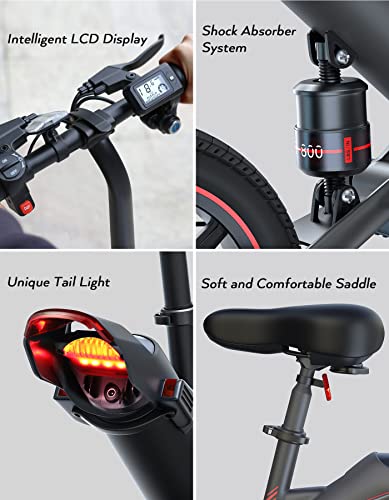 Sailnovo 14'' Folding E-Bike for Adults and Teens