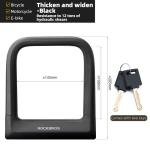 ROCKBROS Heavy Duty U Lock for Bike Security