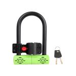 Heavy Duty U-Lock Bicycle Security with 2 Keys