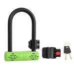 Heavy Duty U-Lock Bicycle Security with 2 Keys