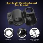 Heavy Duty U Lock with Combination and 4ft Shackle