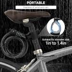 Monotre 4-Digit Resettable Bike Cable Lock