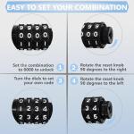 Lumintrail Weatherproof Coiled Bike Cable Lock