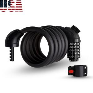 Heavy Duty 5-Digit Waterproof Bike Chain Lock