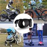 Heavy Duty 5-Digit Waterproof Bike Chain Lock