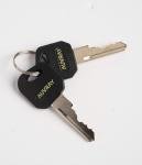 Coiled Cable Bicycle Lock with Bracket