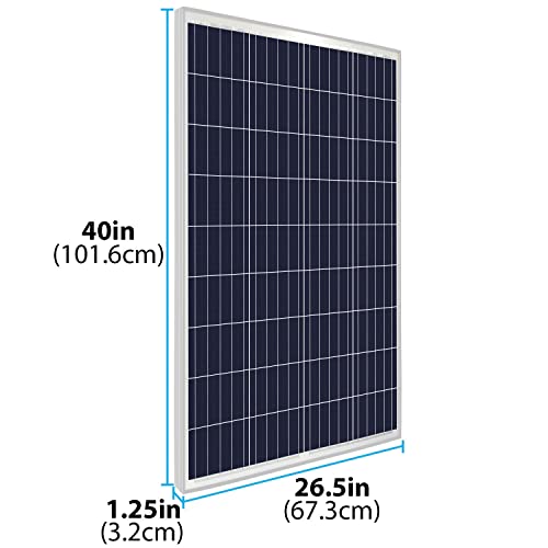 Mighty Max 100W 12V Waterproof Solar Panel Charger