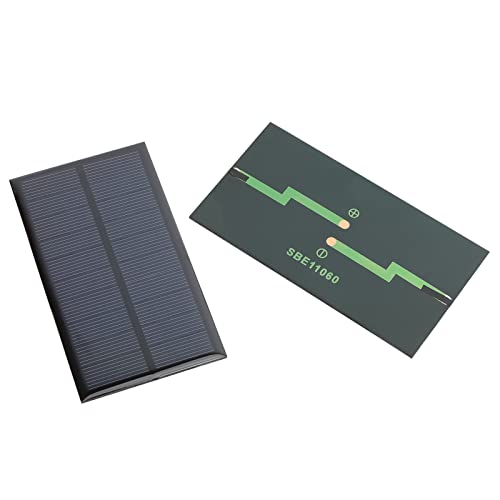 FellDen 10PCS 5V Polycrystalline Solar Panel Kit