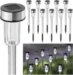 10-Pack Solar LED Pathway Lights for Outdoors