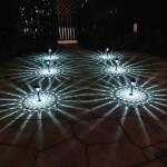 Outdoor Solar Pathway Stake Lights for Gardens
